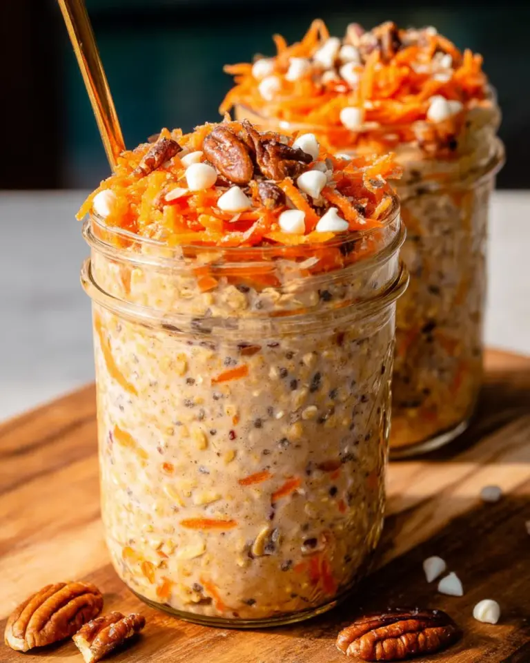 Carrot Cake Overnight Oats