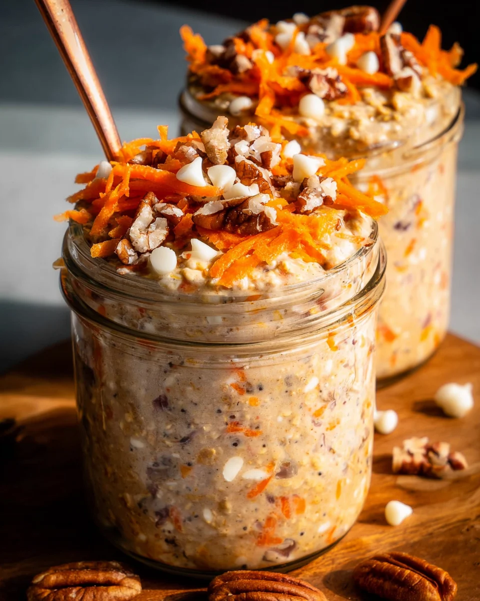 Carrot Cake Overnight Oats Carrot
