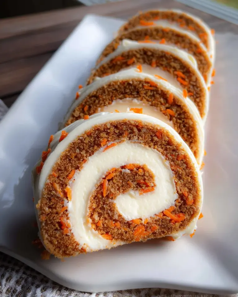 Carrot Cake Roll