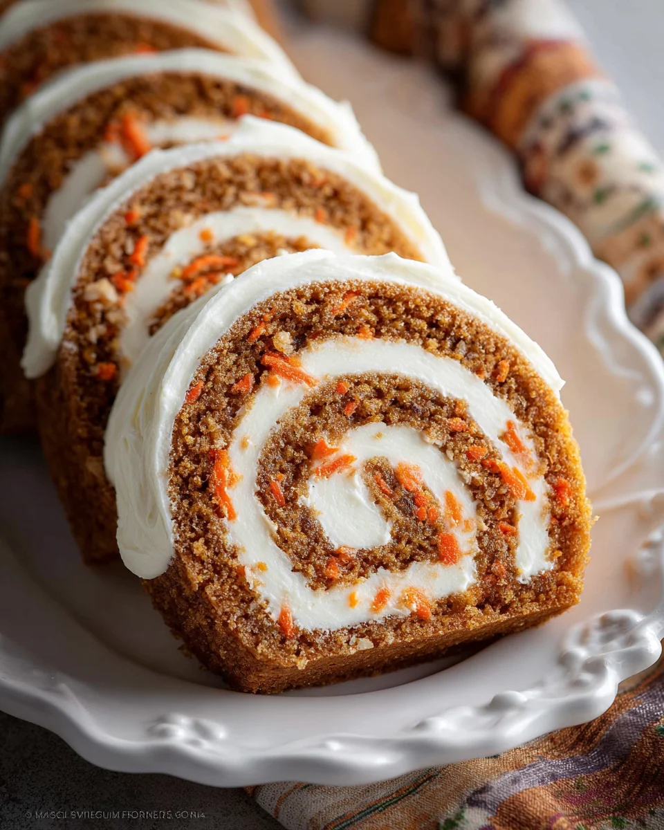 Carrot Cake Roll Carrot