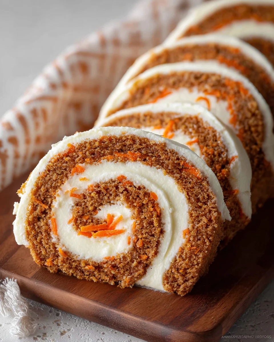 Carrot Cake Roll Carrot