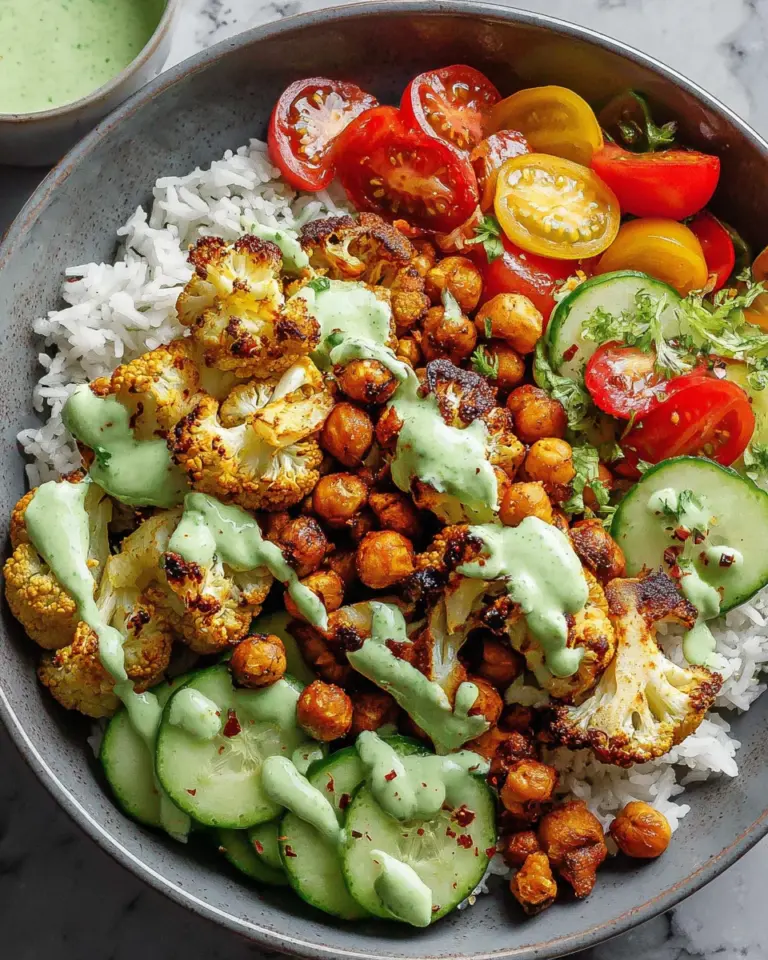 Cauliflower Shawarma Bowls