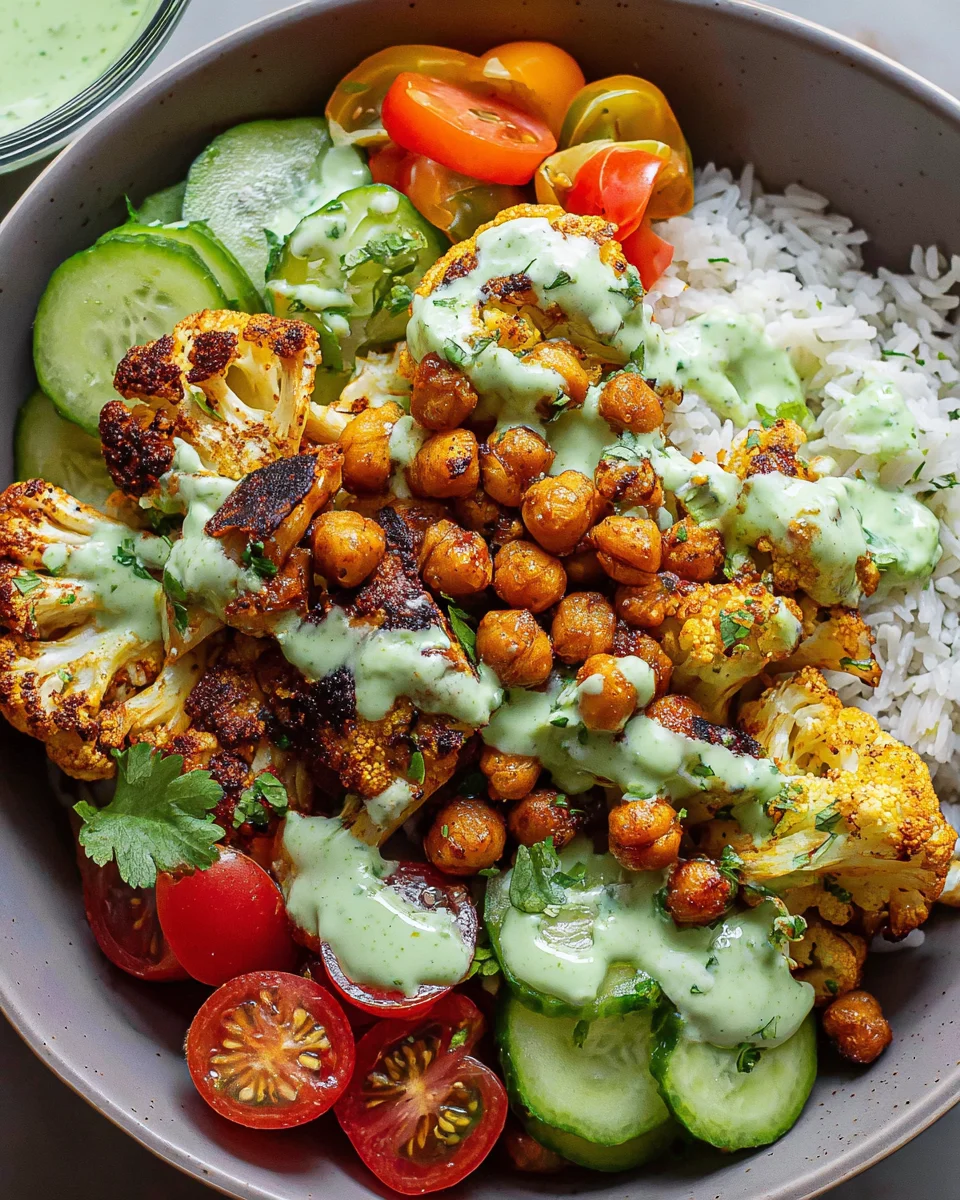 Cauliflower Shawarma Bowls Cauliflower