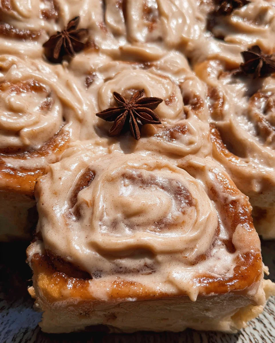 Chai Cinnamon Rolls