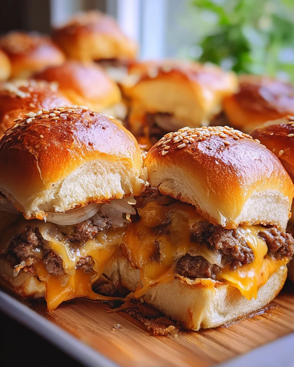 Cheeseburger Sliders Cheeseburger
