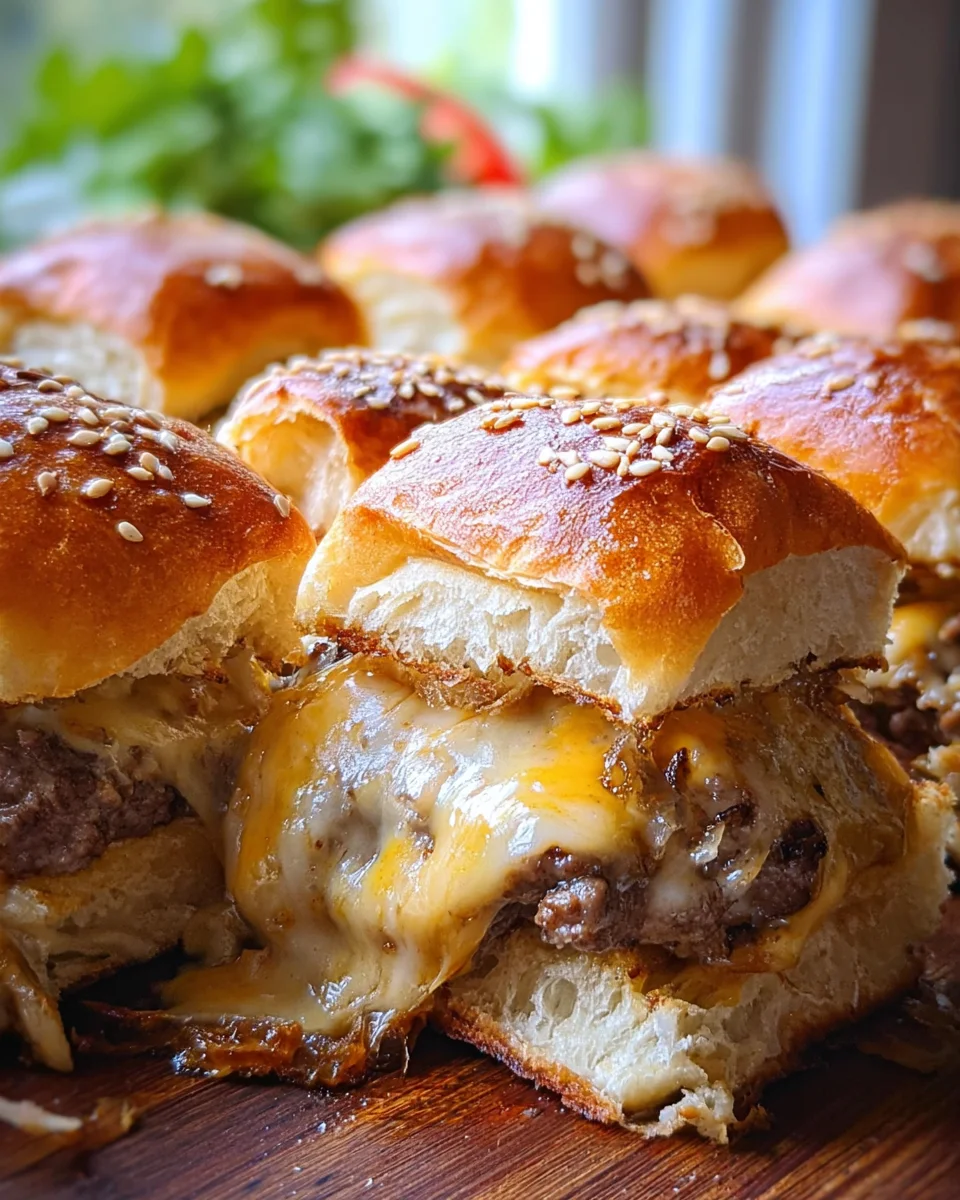 Cheeseburger Sliders Cheeseburger