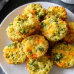 Cheesy Broccoli Quinoa Bites