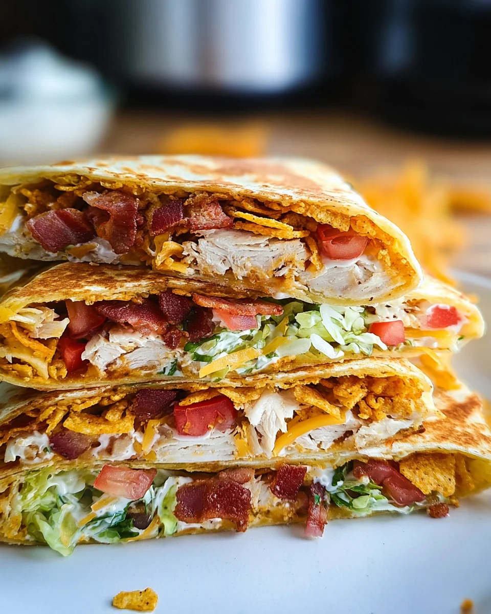 Chicken Bacon Ranch Crunchwrap Chicken