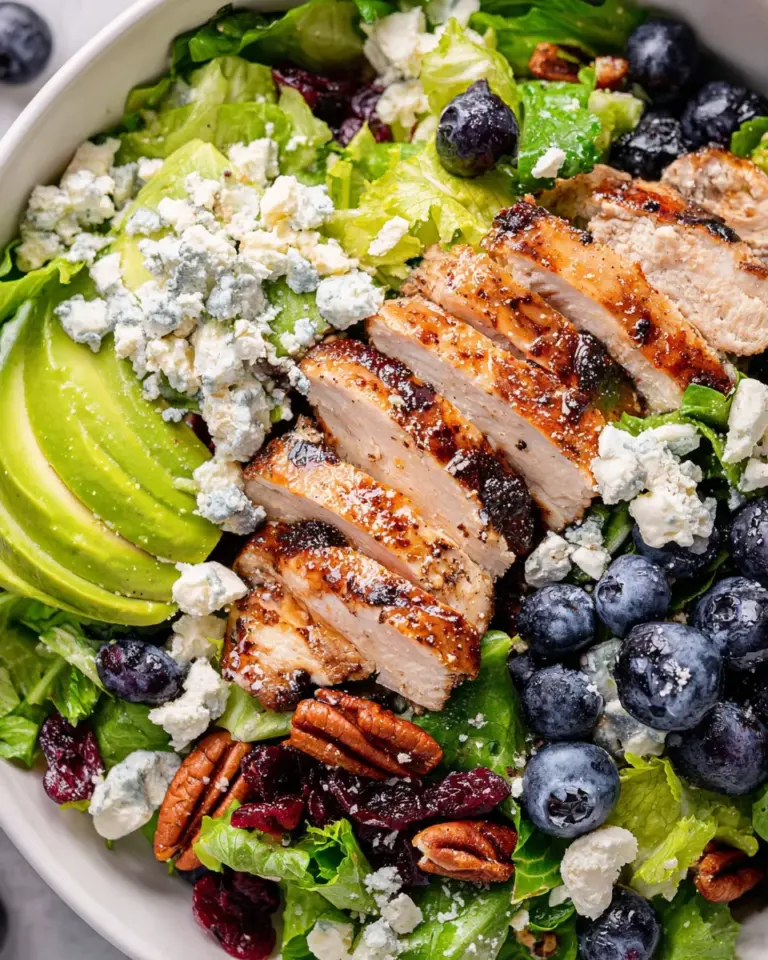 Chicken Blueberry Feta Salad