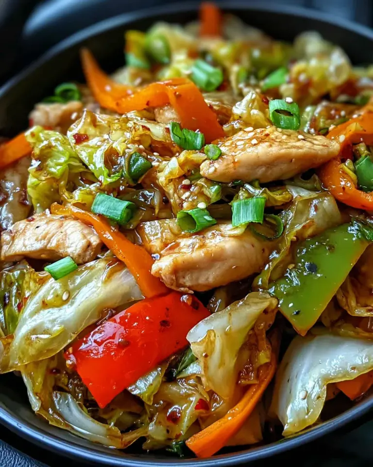Chicken Cabbage Stir-Fry Recipe