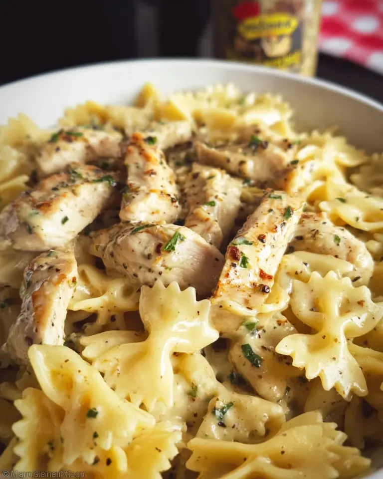 Chicken Garlic Parmesan Pasta