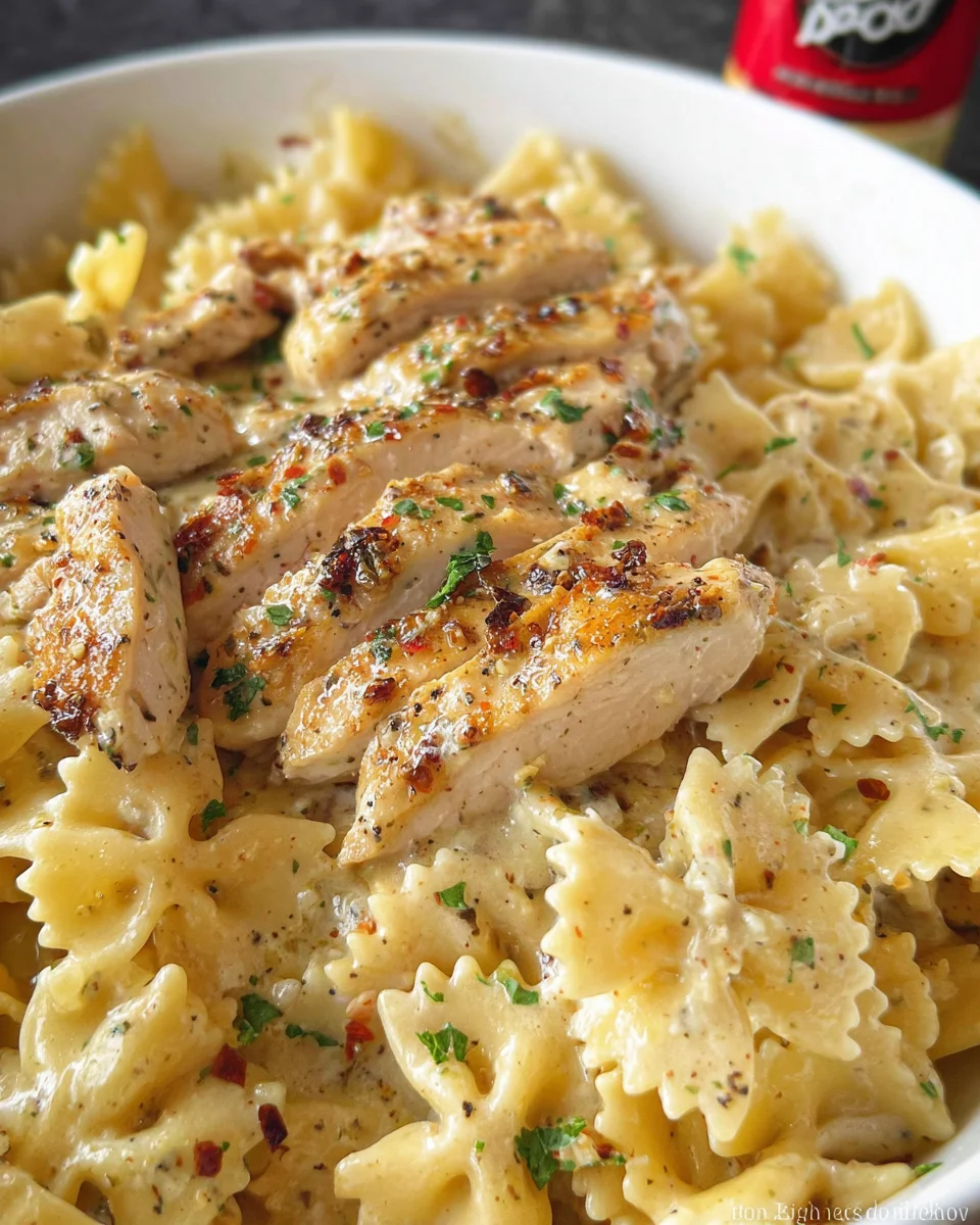 Chicken Garlic Parmesan Pasta Chicken