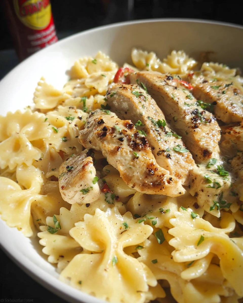 Chicken Garlic Parmesan Pasta Chicken