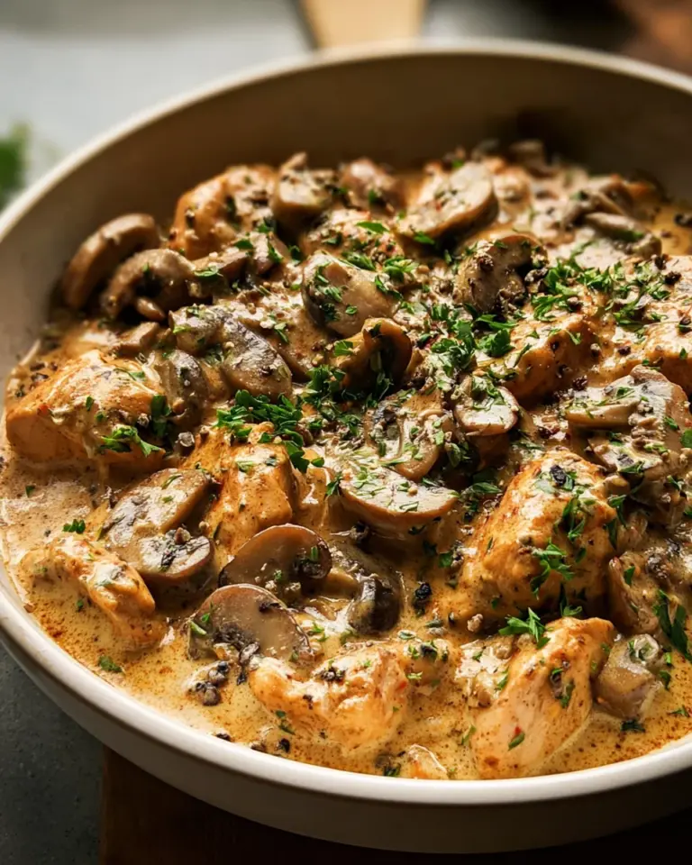 Chicken Stroganoff