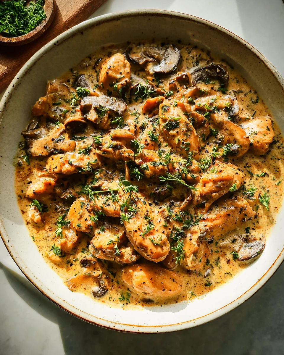 Chicken Stroganoff Chicken