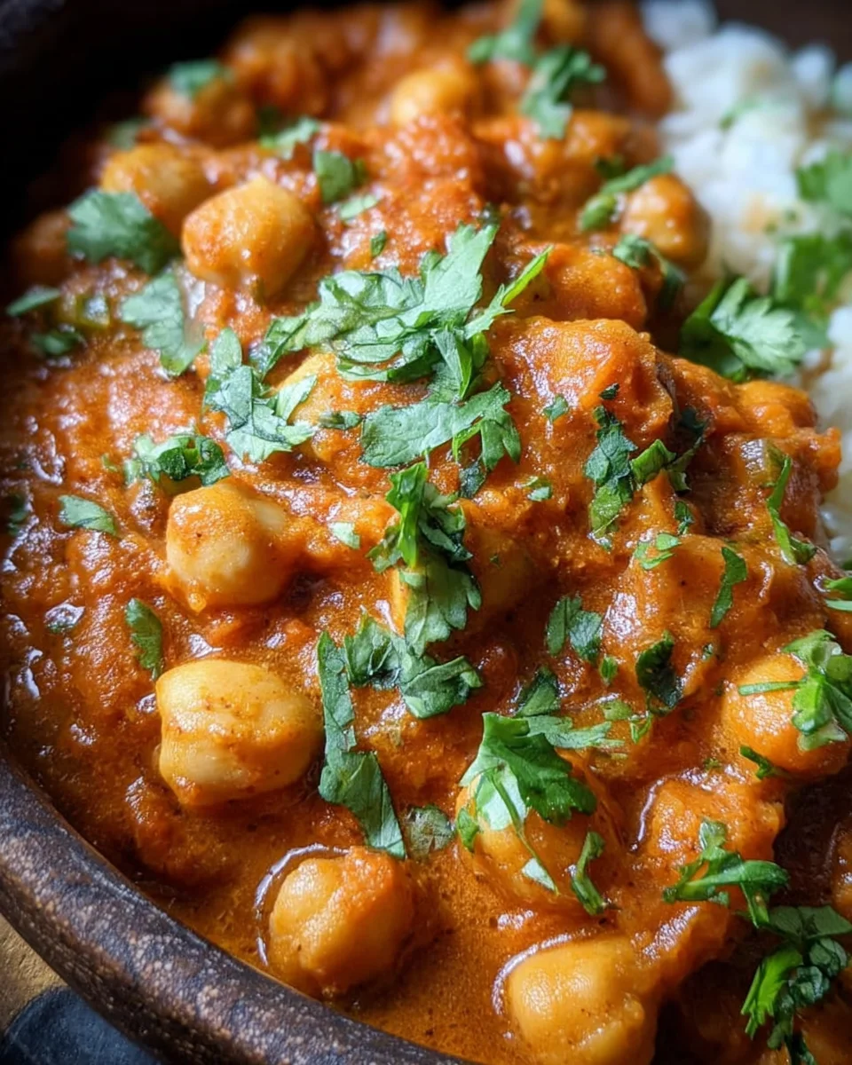 Chickpea Tikka Masala Chickpea