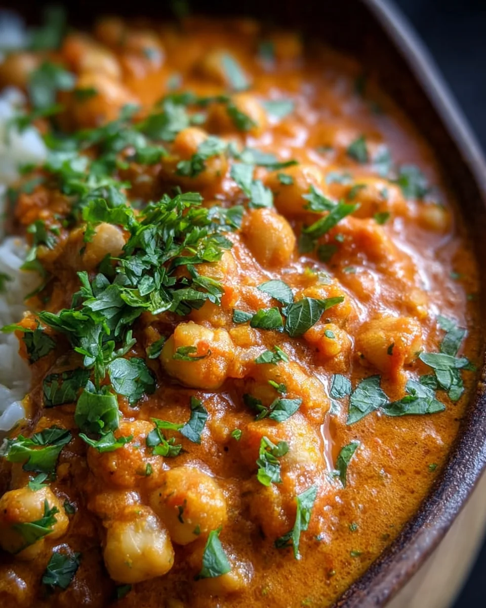Chickpea Tikka Masala Chickpea