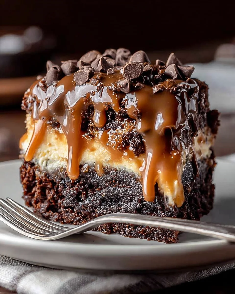 Chocolate Caramel Dump Cake Recipe Chocolate
