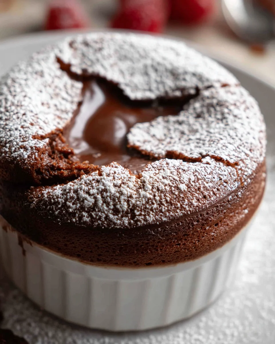 Chocolate Soufflé {low-fat} Chocolate