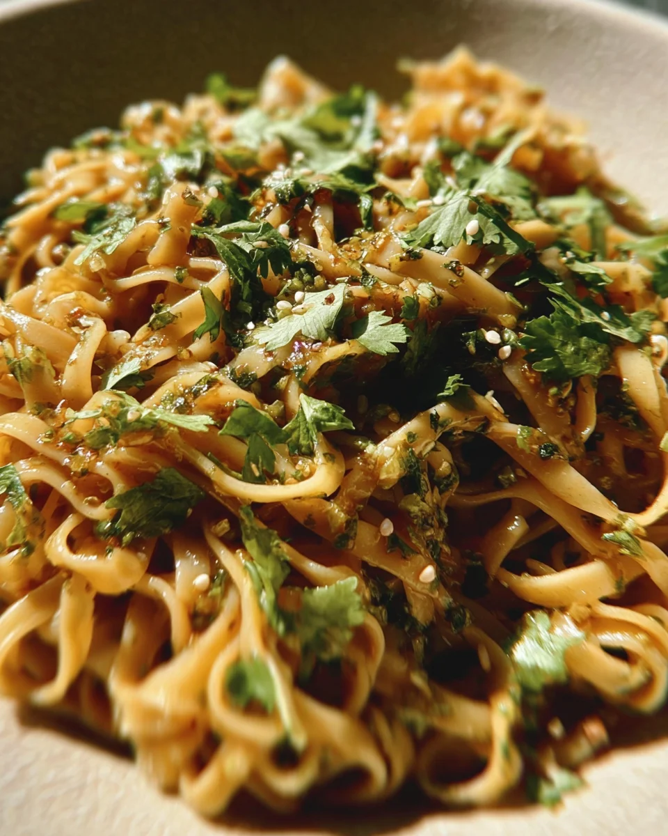 Cilantro Lime Noodles Cilantro