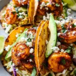 Cilantro Lime Shrimp Tacos with Creamy Slaw