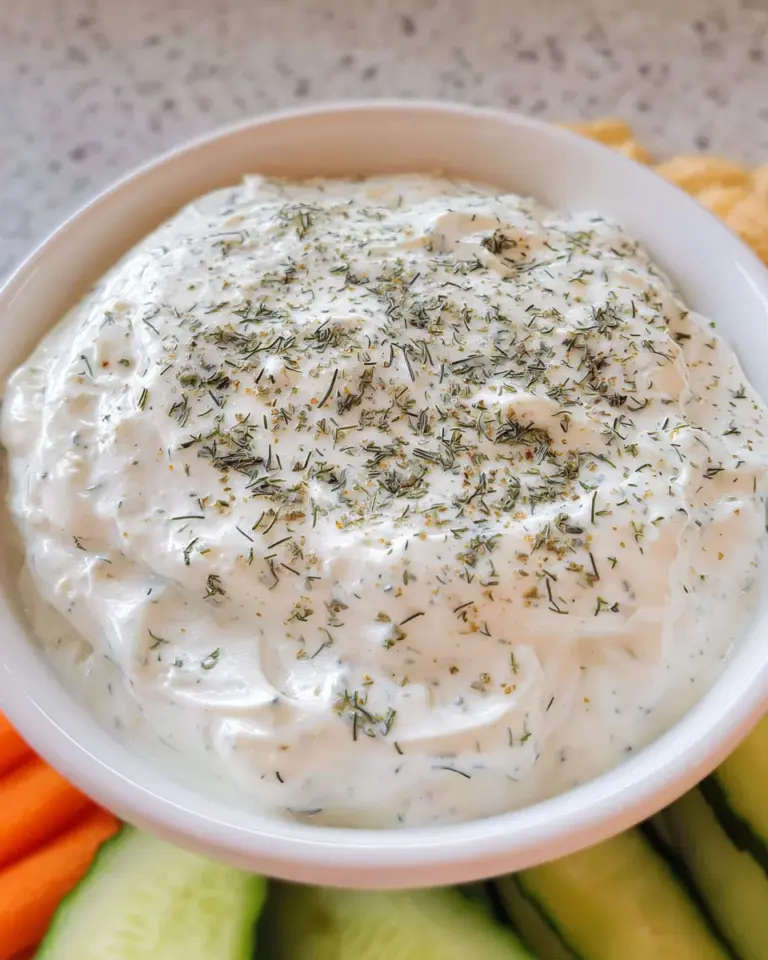 Cottage Cheese Ranch Dip Recipe