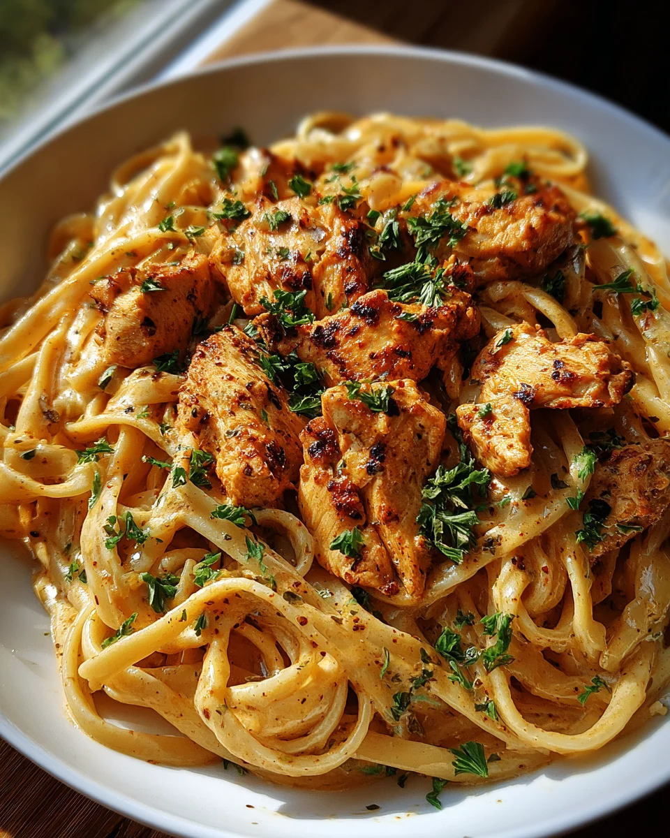 Cowboy Butter Chicken Linguine Cowboy