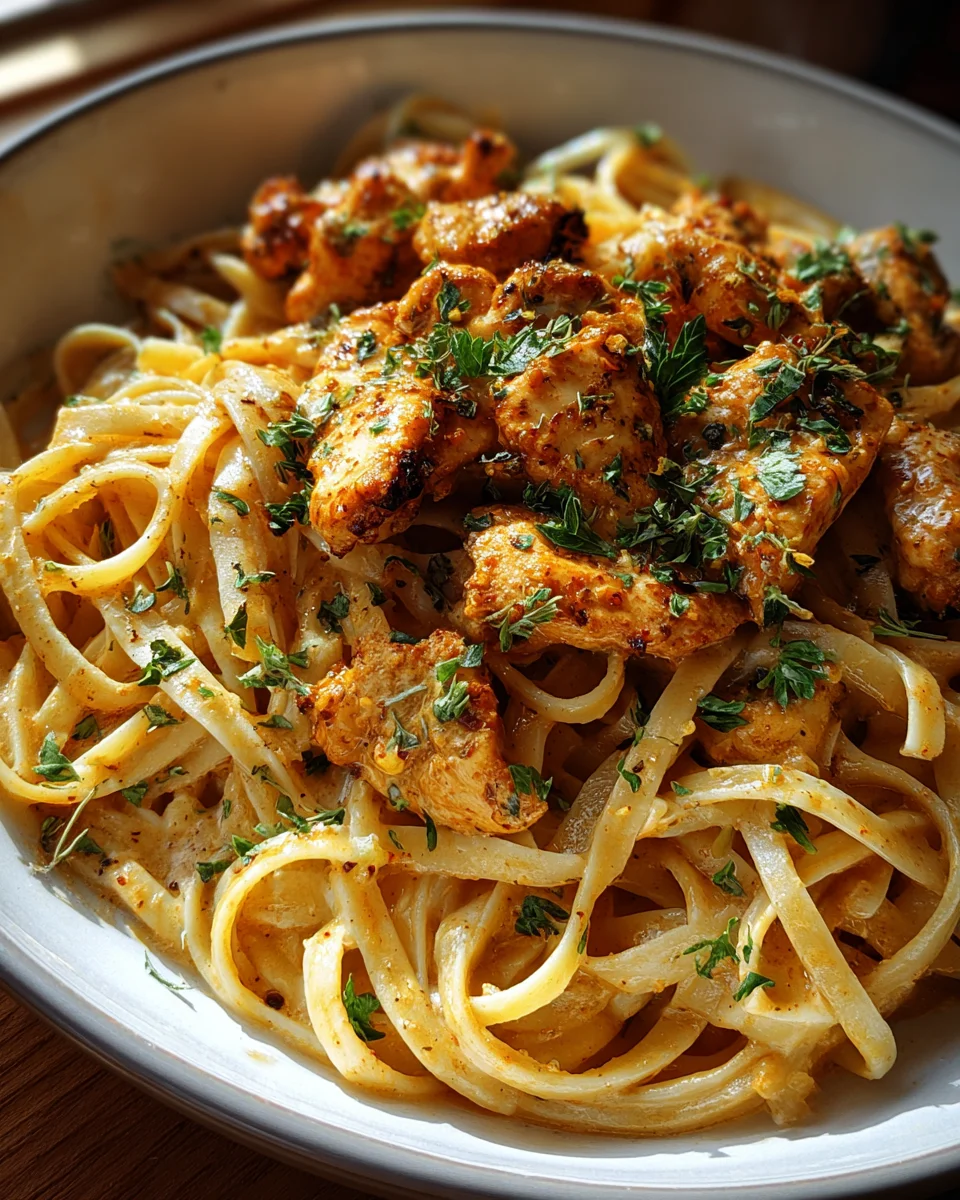 Cowboy Butter Chicken Linguine Cowboy