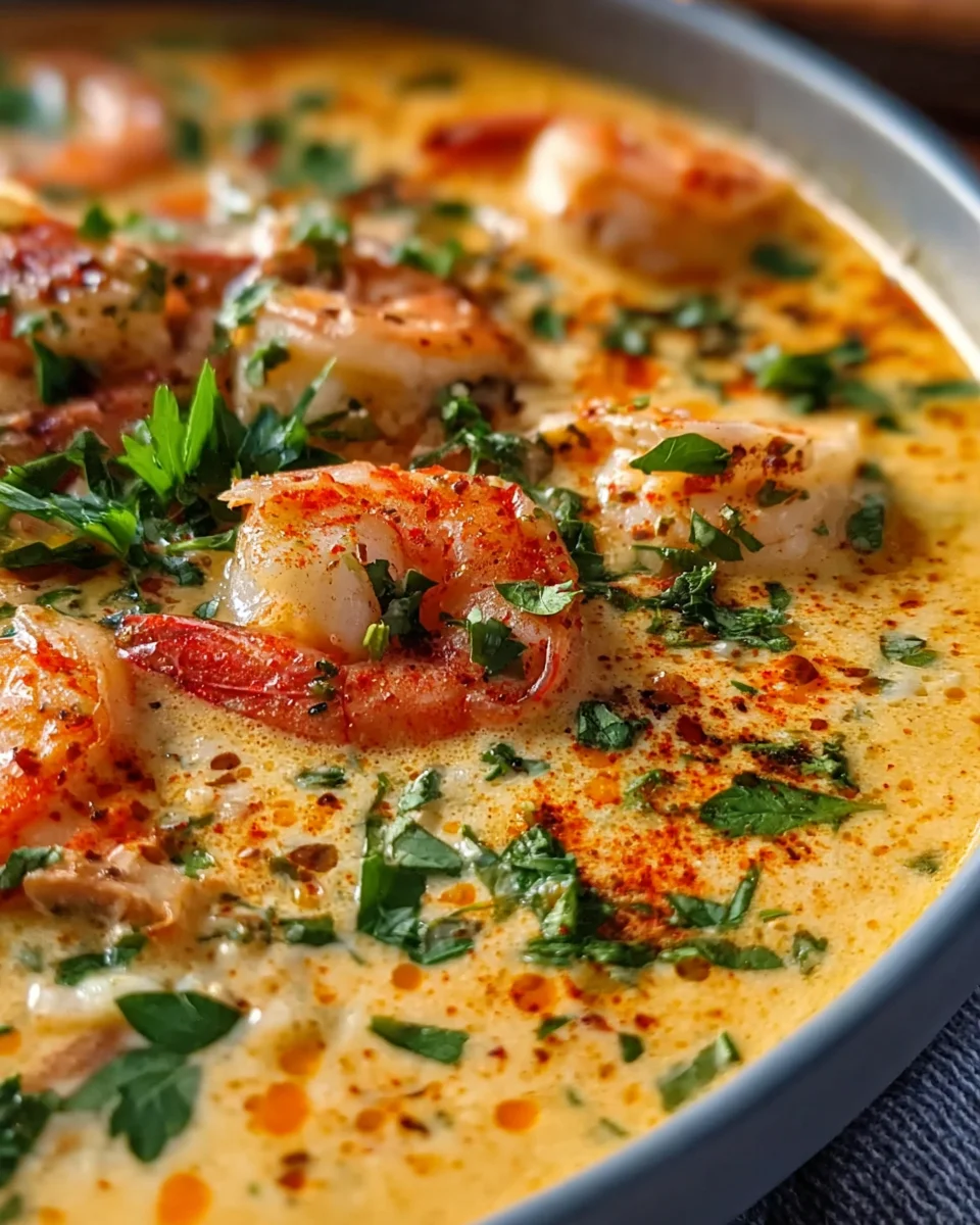 Crab and Shrimp Seafood Bisque Crab