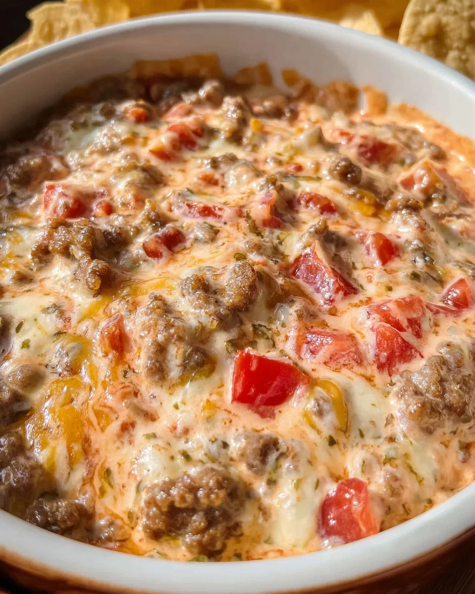 Cream Cheese Rotel Dip Cream