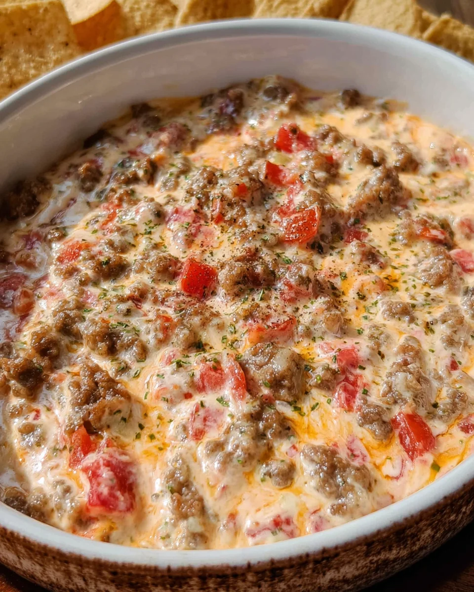 Cream Cheese Rotel Dip Cream