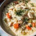 Creamy Chicken and Rice Soup