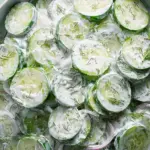 Creamy Cucumber Salad