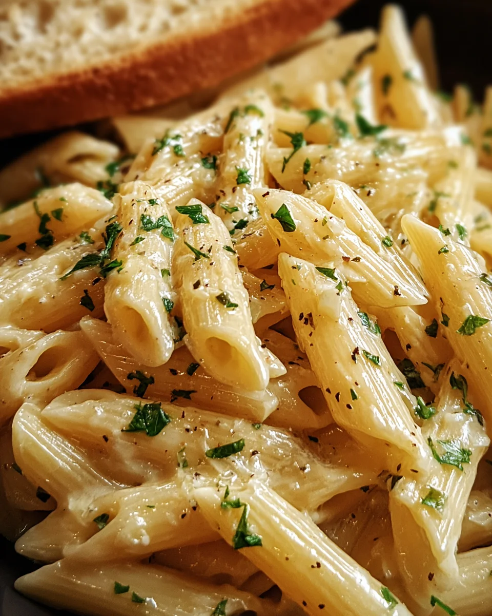 Creamy Garlic Penne Pasta 20 Creamy Garlic Penne Pasta
