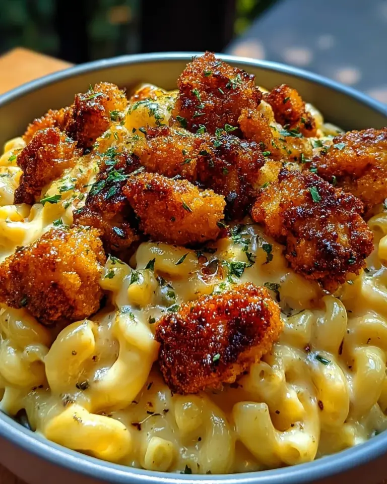 Creamy Honey Pepper Chicken Mac and Cheese Delight