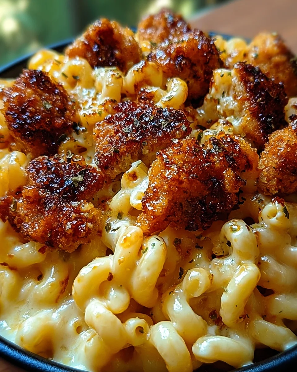 Creamy Honey Pepper Chicken Mac and Cheese Delight Creamy