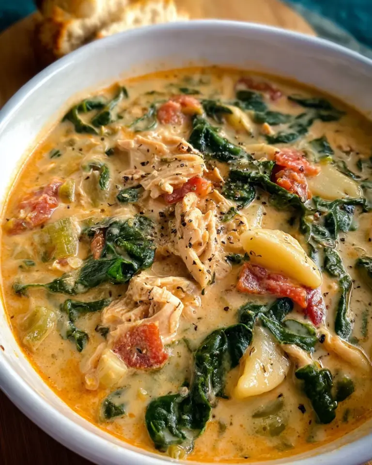 Creamy Tuscan Chicken Soup