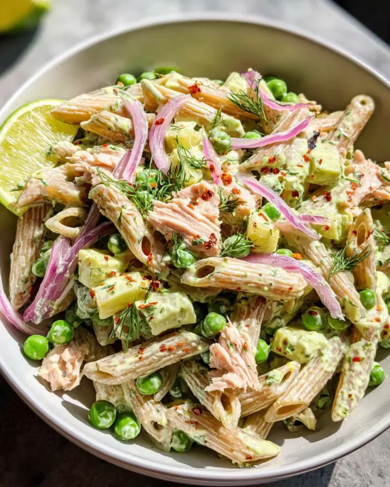 Creamy and Healthy Tuna Pasta Salad