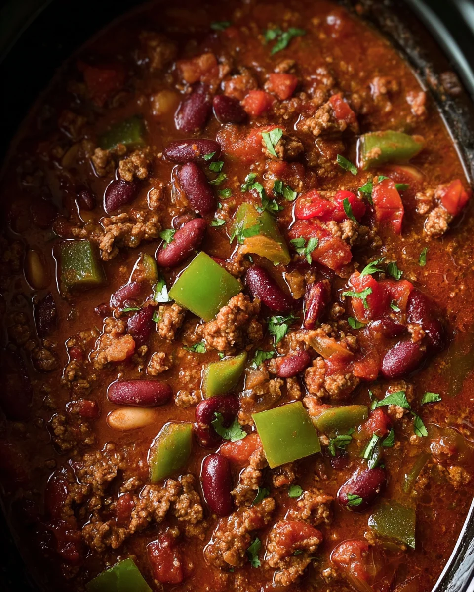Crock Pot Chili Recipe