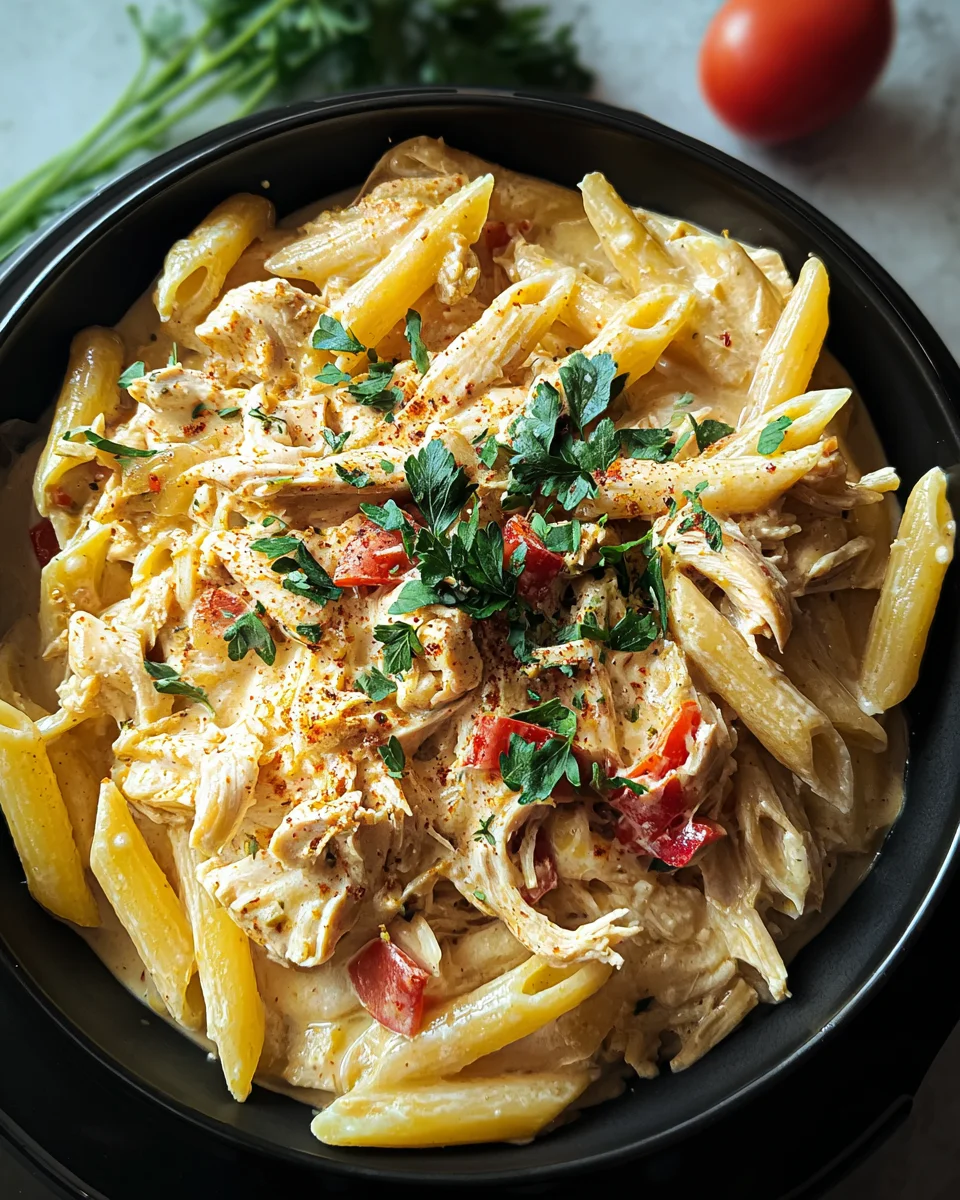 Crock Pot Creamy Cajun Chicken Pasta Crock
