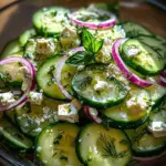 Cucumber Feta Salad Cucumber Feta Salad