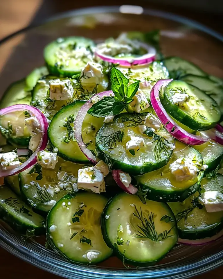 Cucumber Feta Salad