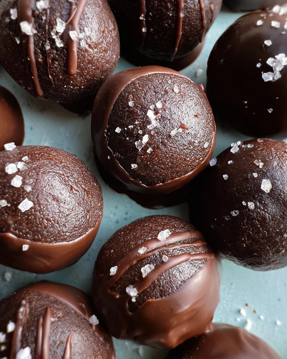 Dark Chocolate Protein Balls (No Bake, Low Carb) Dark Chocolate Protein Balls (No Bake, Low Carb)