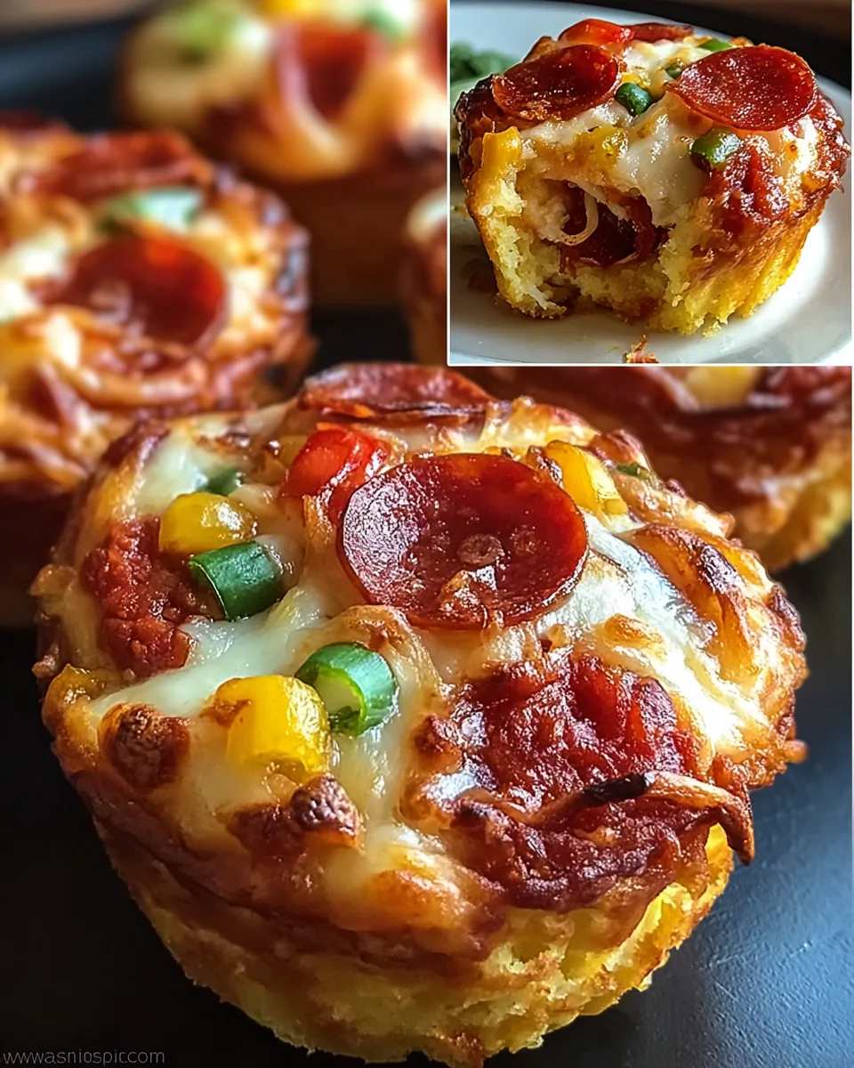 Deep Dish Pizza Cupcakes Deep