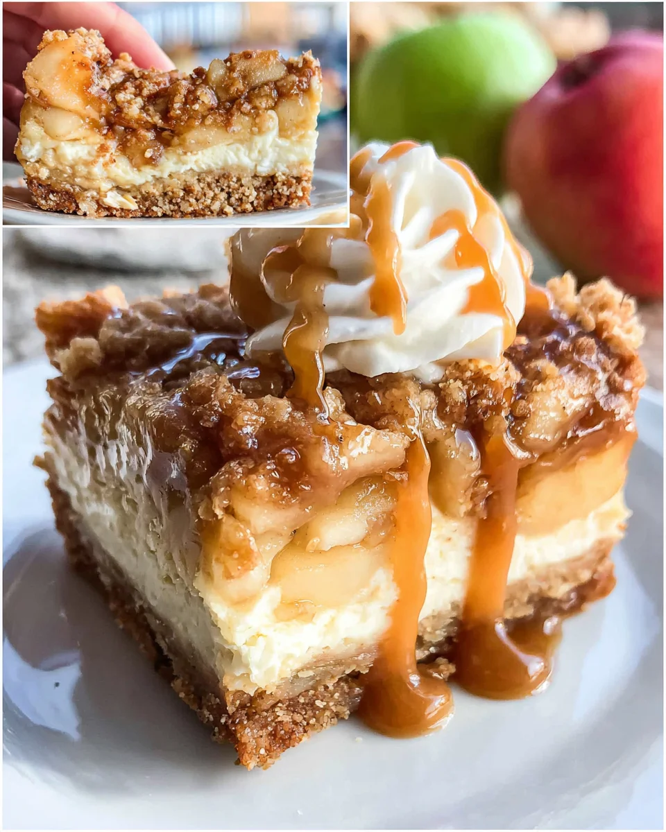 Easy Caramel Apple Cheesecake Bars Easy