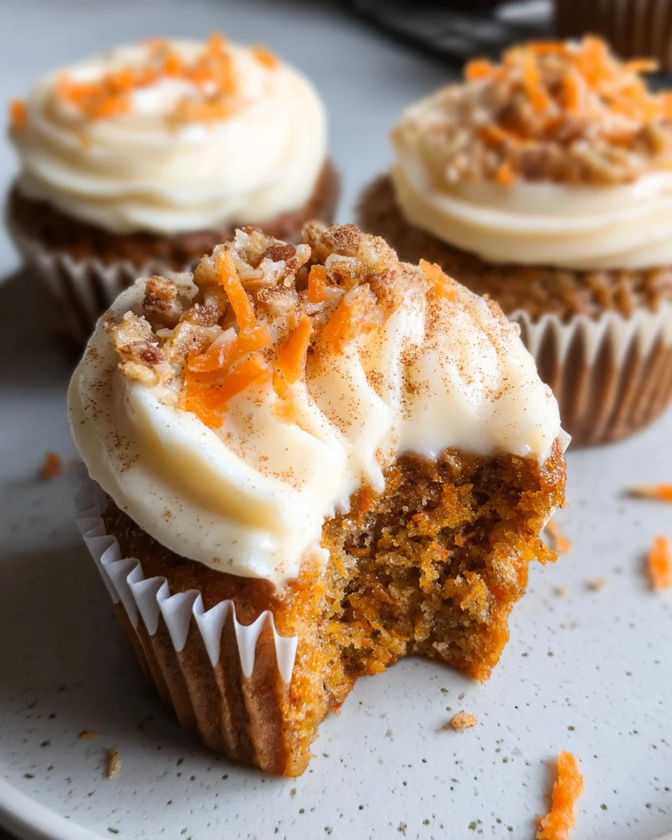 Easy Carrot Cake Cupcakes Easy