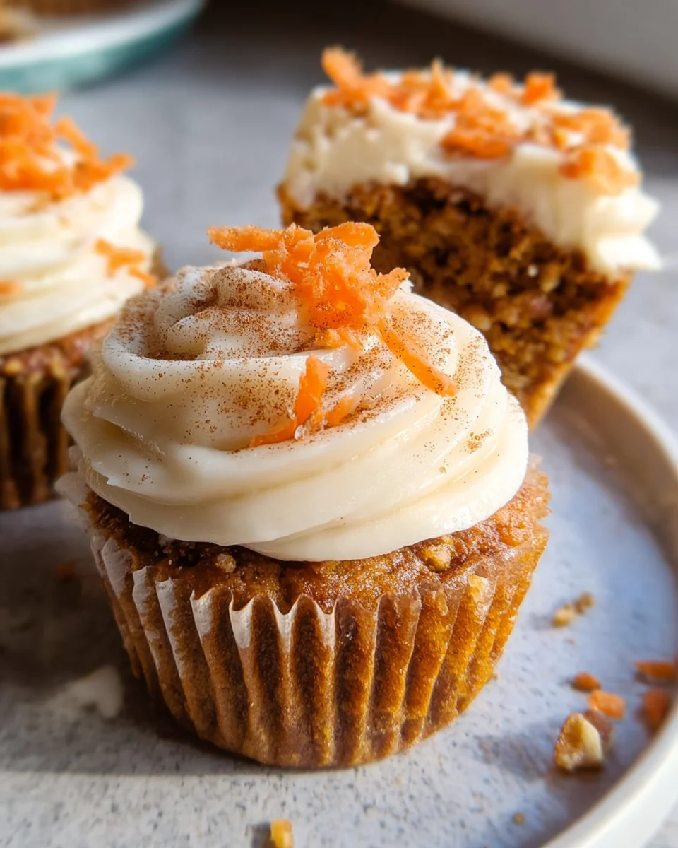 Easy Carrot Cake Cupcakes Easy
