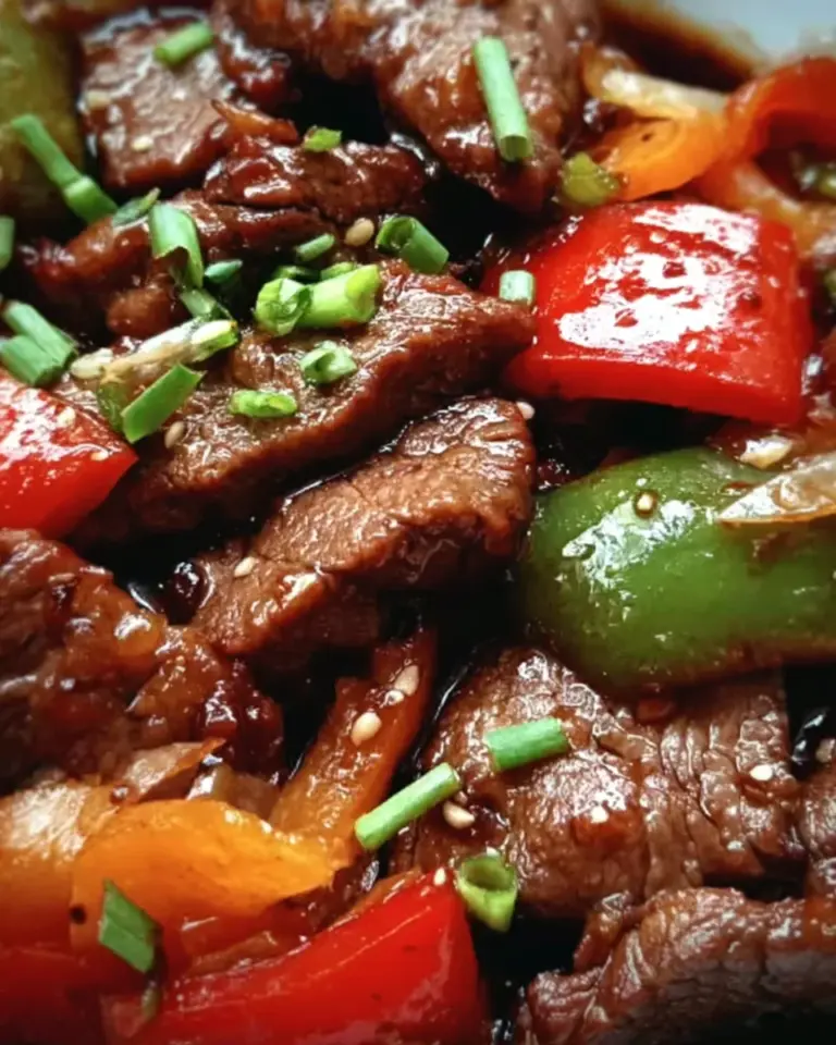 Easy Chinese Pepper Steak Recipe