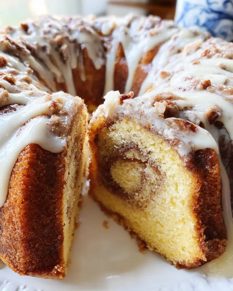 Easy Cinnamon Roll Bundt Cake