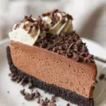 Easy No Bake Chocolate Cheesecake Easy No Bake Chocolate Cheesecake
